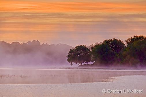 Rideau Canal Misty Sunrise_12762-3.jpg - Photographed along the Rideau Canal Waterway near Smiths Falls, Ontario, Canada.
